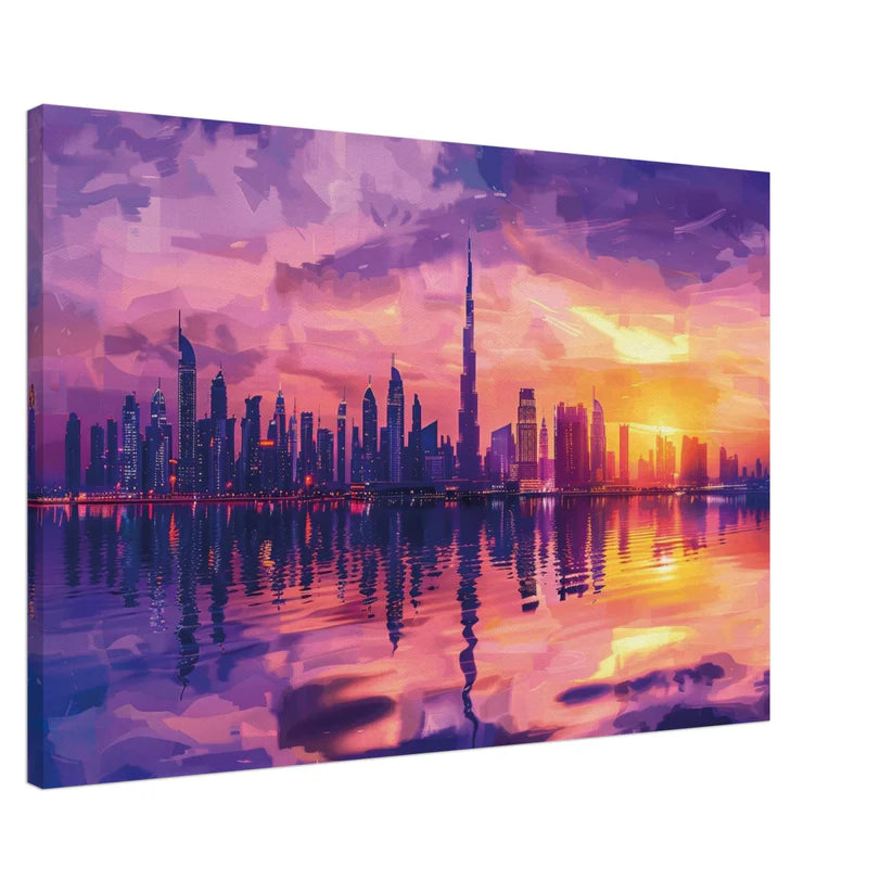 Dubai Sunset – Skyline Moderna