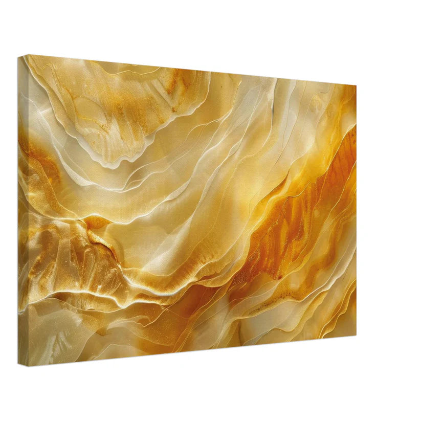 Onice Dorato – Tela Materica Luxury Effetto Geode