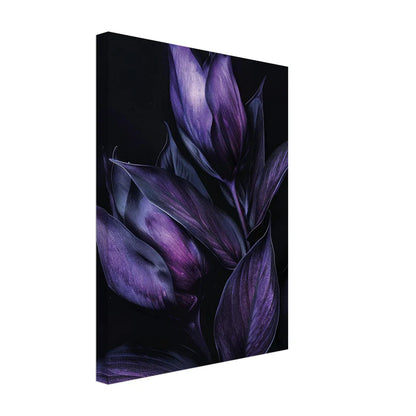 Midnight Bloom – Deep Purple & Gold Dust