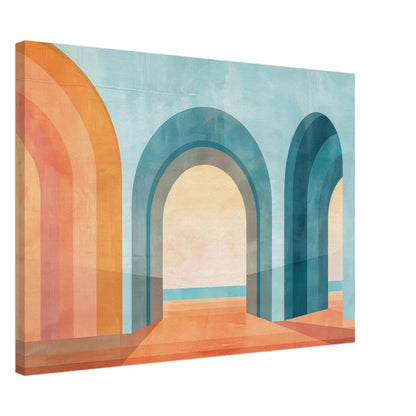Archi sul Mare - Poster Geometrico Boho Chic