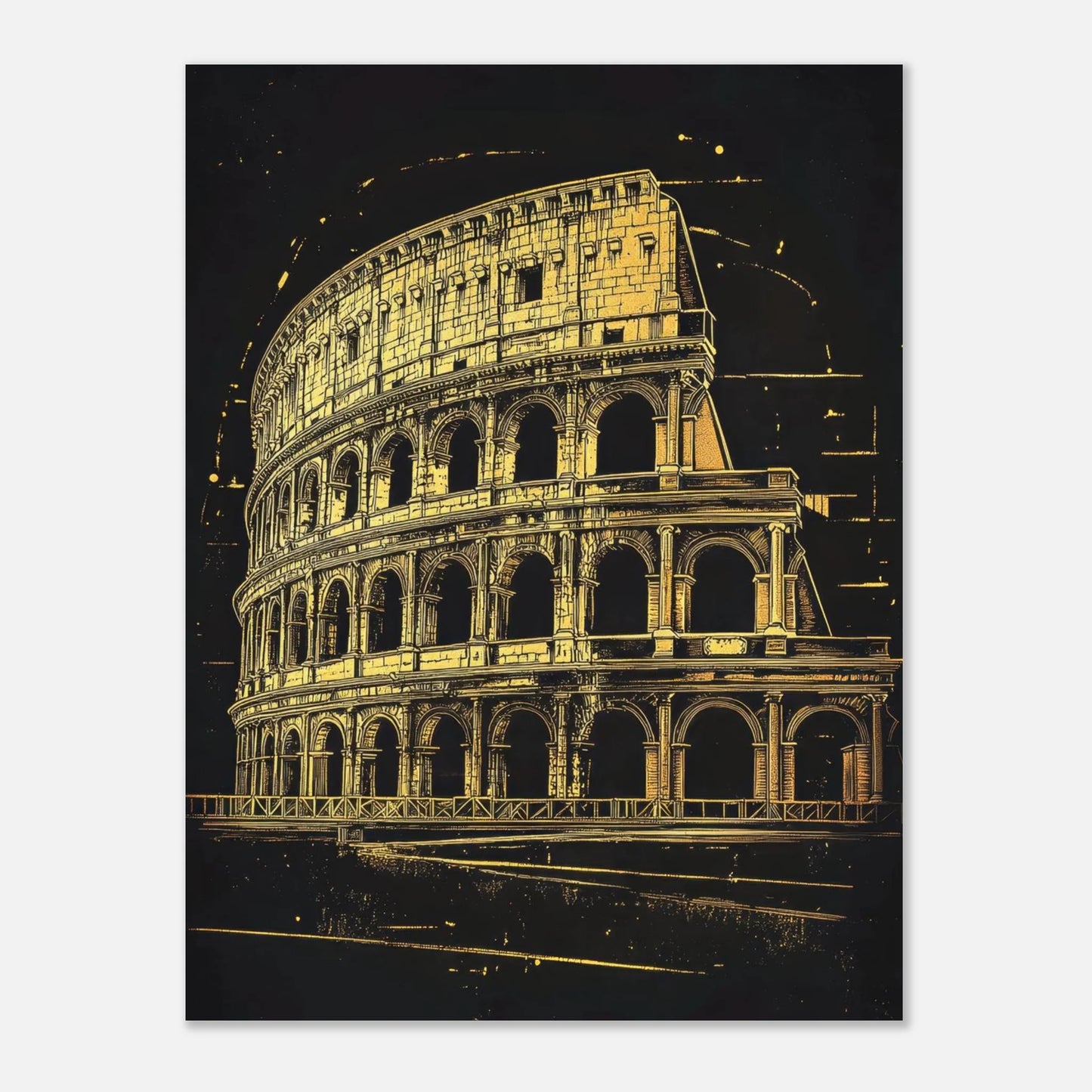 Colosseo della polvere d'oro