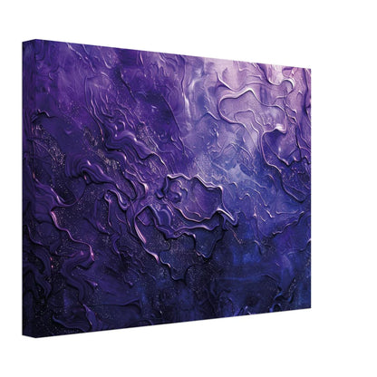 Sinfonia Viola – Tela Materica Luxury dalle Linee Fluide