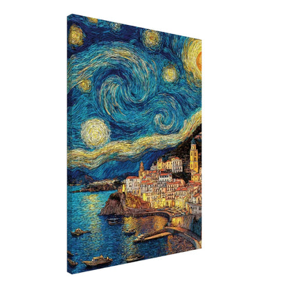 Van Gogh Coast – Notte Stellata sulla Scogliera