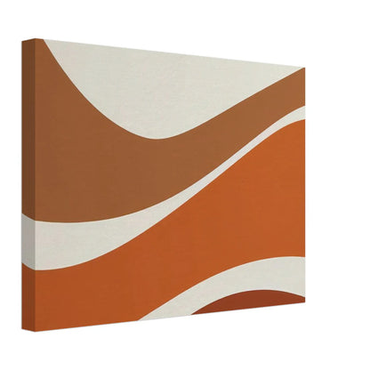 Dune al Tramonto – Tela Materica Boho Terracotta