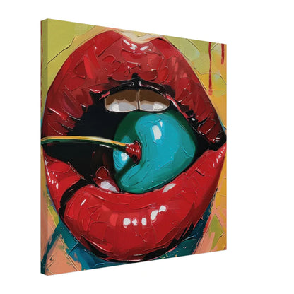 Electric Cherry: Labbra Pop Art Materiche