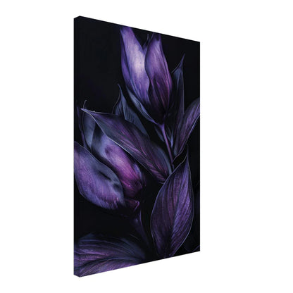 Midnight Bloom – Deep Purple & Gold Dust