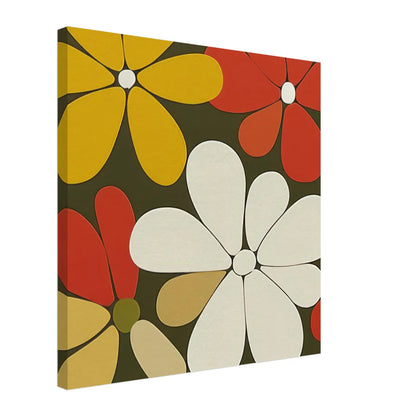 Retro Bloom: Fiori Pop Art Anni '70