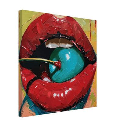 Electric Cherry: Labbra Pop Art Materiche