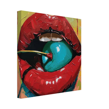 Electric Cherry: Labbra Pop Art Materiche