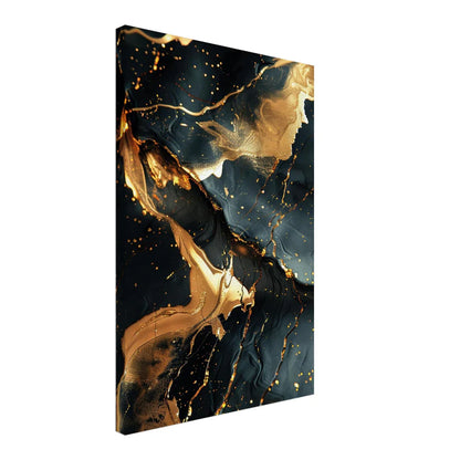 Luxury Marmo e Oro – Flusso Dorato Notturno