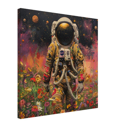 Floral Space: Astronauta in Giardino Galattico
