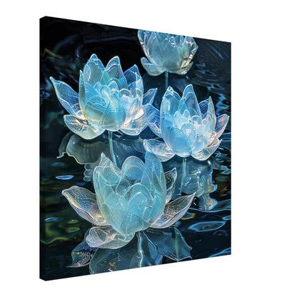 Crystal Lotus: Fiori di Loto in Cristallo Luminescente