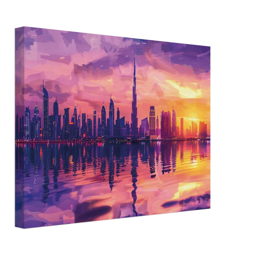 Dubai Sunset – Skyline Moderna