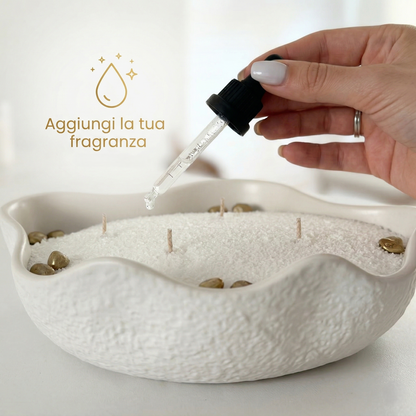 Kit de Démarrage Sable Bougie Alchimie Infinie – Transparence Pure