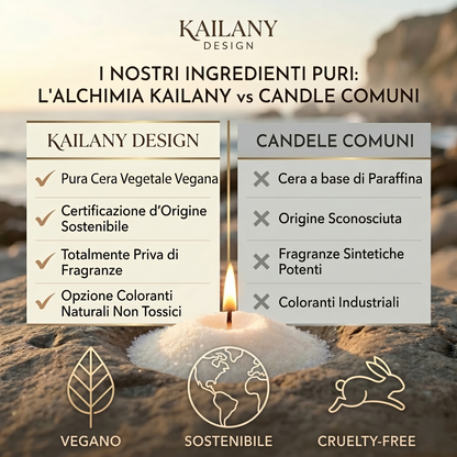 Sand Candle Sahara Gold - L'incanto delle Dune