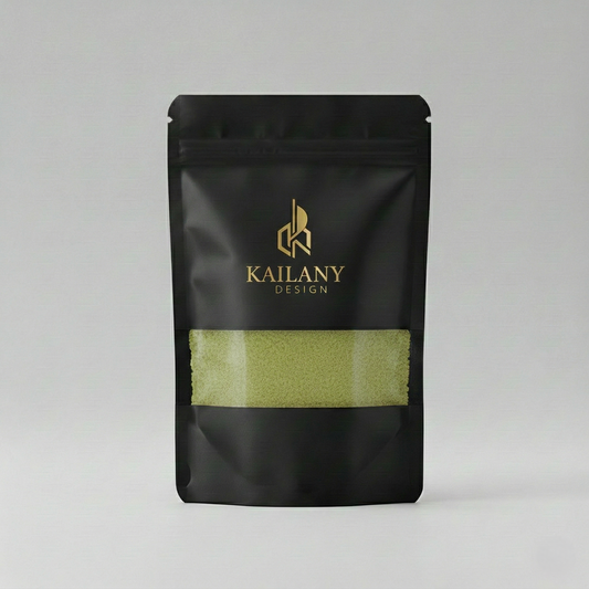 Sand Candle Emerald Moss