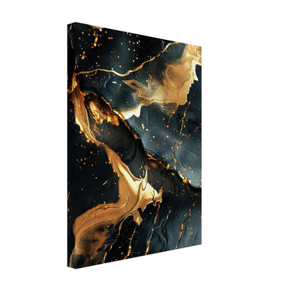 Luxury Marmo e Oro – Flusso Dorato Notturno