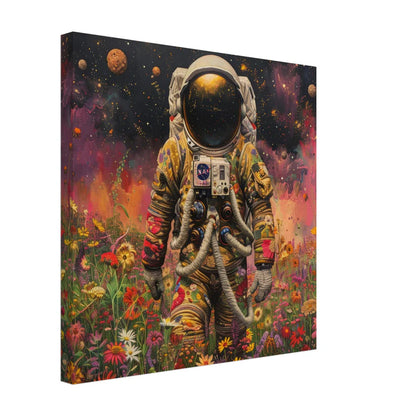 Floral Space: Astronauta in Giardino Galattico