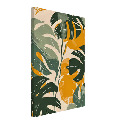 Quadro Botanico Moderno Monstera – Giungla Urbana Ocra