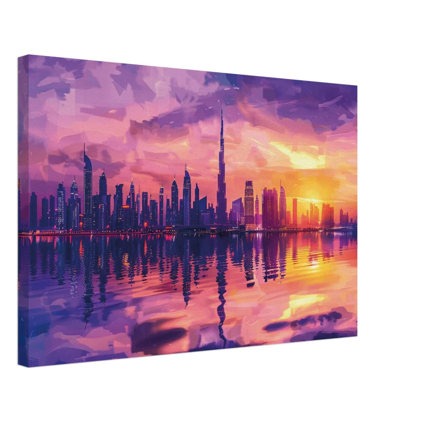 Dubai Sunset – Skyline Moderna