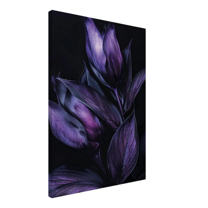 Midnight Bloom – Deep Purple & Gold Dust