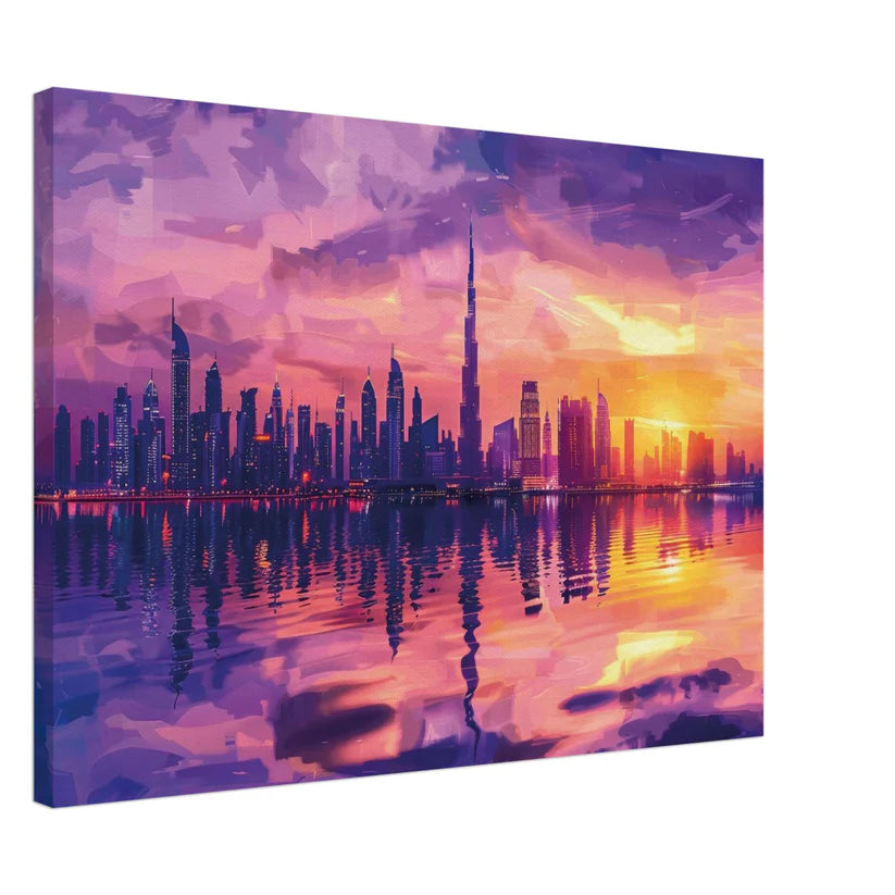 Dubai Sunset – Skyline Moderna