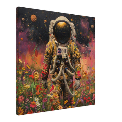 Floral Space: Astronauta in Giardino Galattico