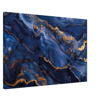 Blue Gold Marble – Lusso Astratto