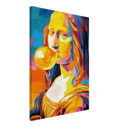 Moderno Monna Lisa Pop Art - Bubblegum Lisa