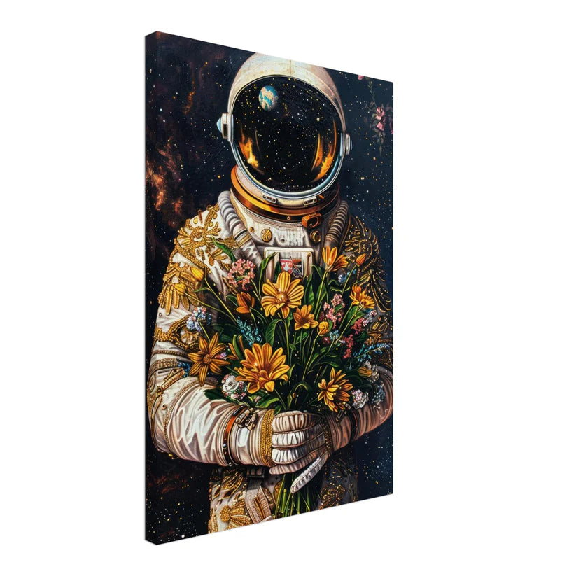 Astronauta Vintage Gold – Odissea Floreale