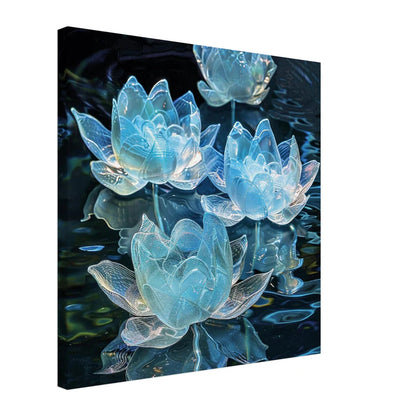 Crystal Lotus: Fiori di Loto in Cristallo Luminescente
