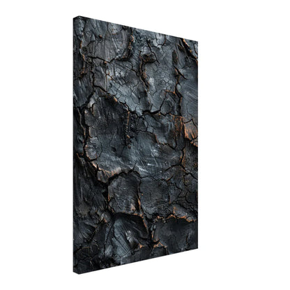 Earth Core – Quadro Astrale Materico Nero e Rame