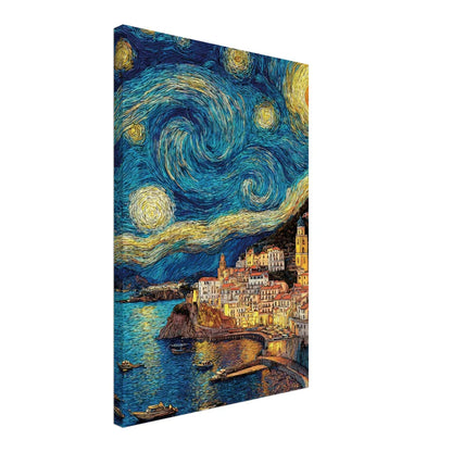 Van Gogh Coast – Notte Stellata sulla Scogliera